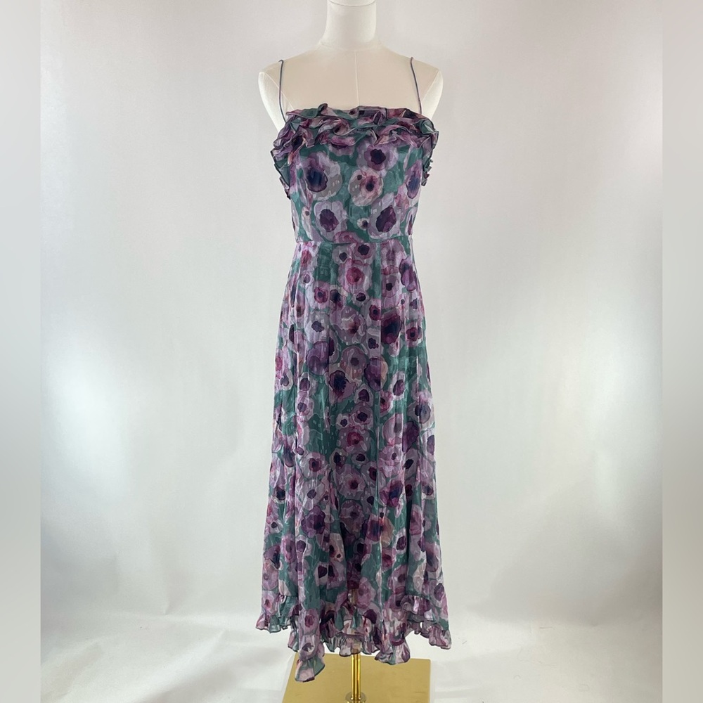 Slate & Willow Strapless Floral Midi Dress, 4 - Picture 8 of 17